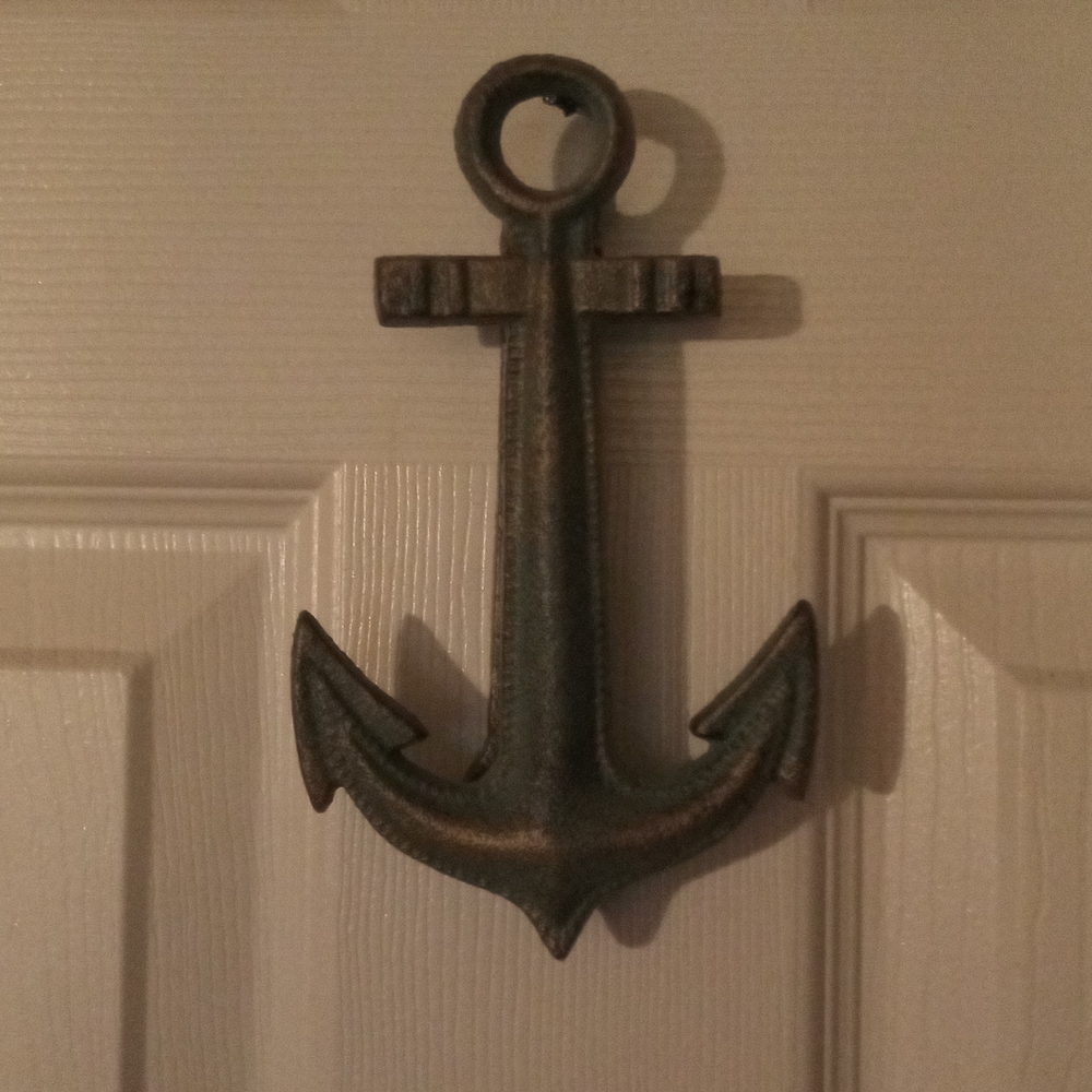Anchor door knocker
